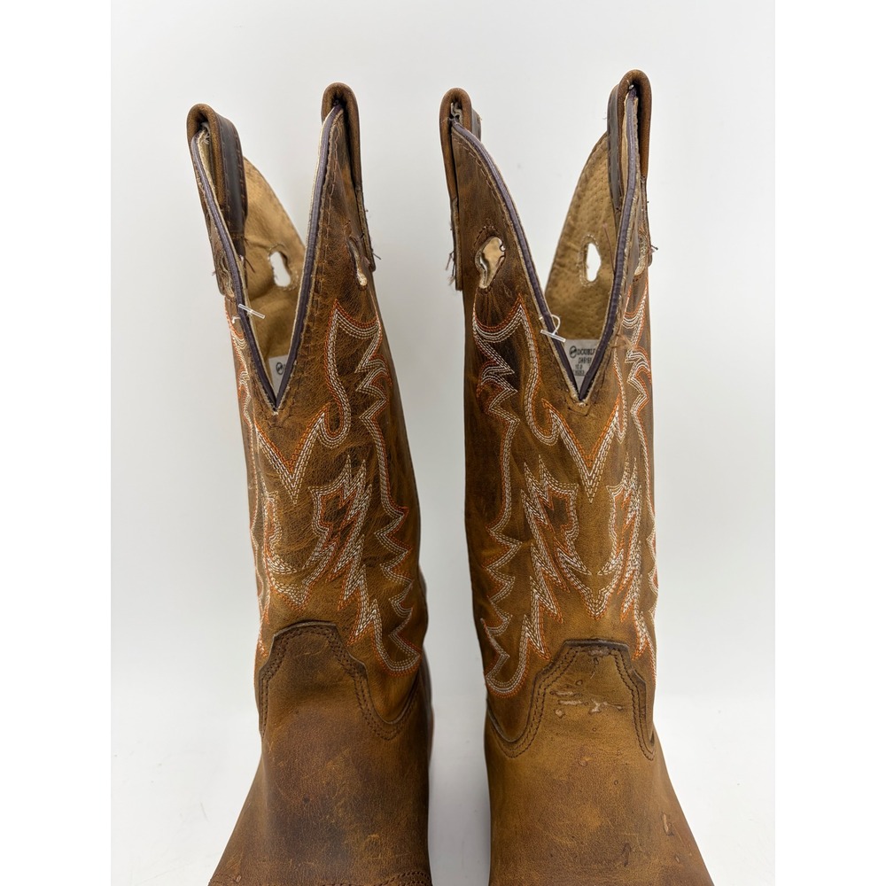 Double-H Boots Daniela Brown Leather Western Cowboy Women 10 USA DH5159 Workwear - Picture 10 of 15